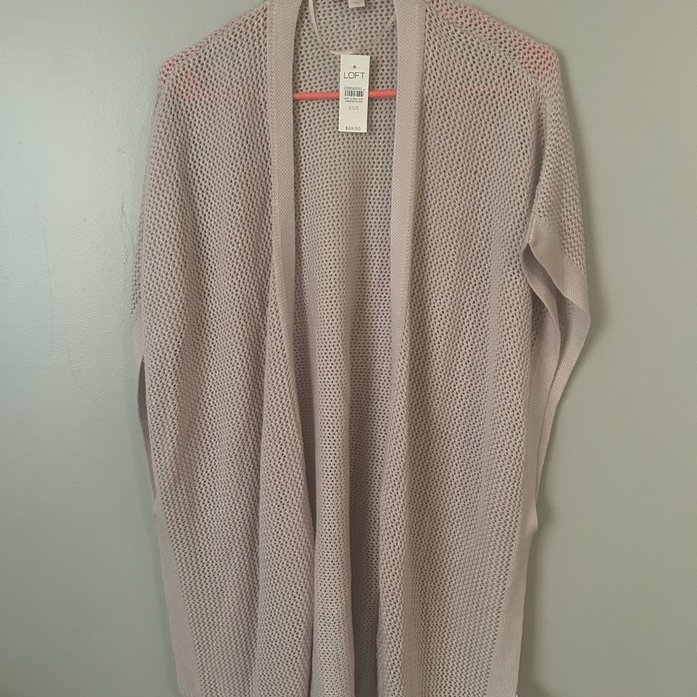 LOFT Women's Mesh Cardigan - Picture 2 of 7